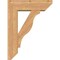 Ekena Millwork Funston Slat Smooth Bracket w/ Offset Brace, Western Red Cedar, 7 1/2"W x 24"D x 32"H BKT0806X24X32FST06SWR - alternate 2